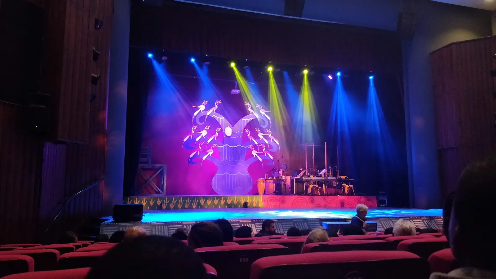 Tinga Tinga Tales: The Musical on stage at the Kenya National Theatre