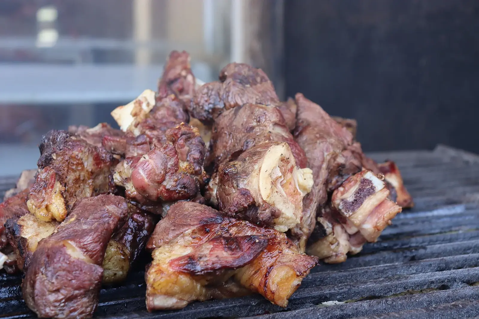 Nyama choma, Kenyan grilled meat, fresh off the grill
